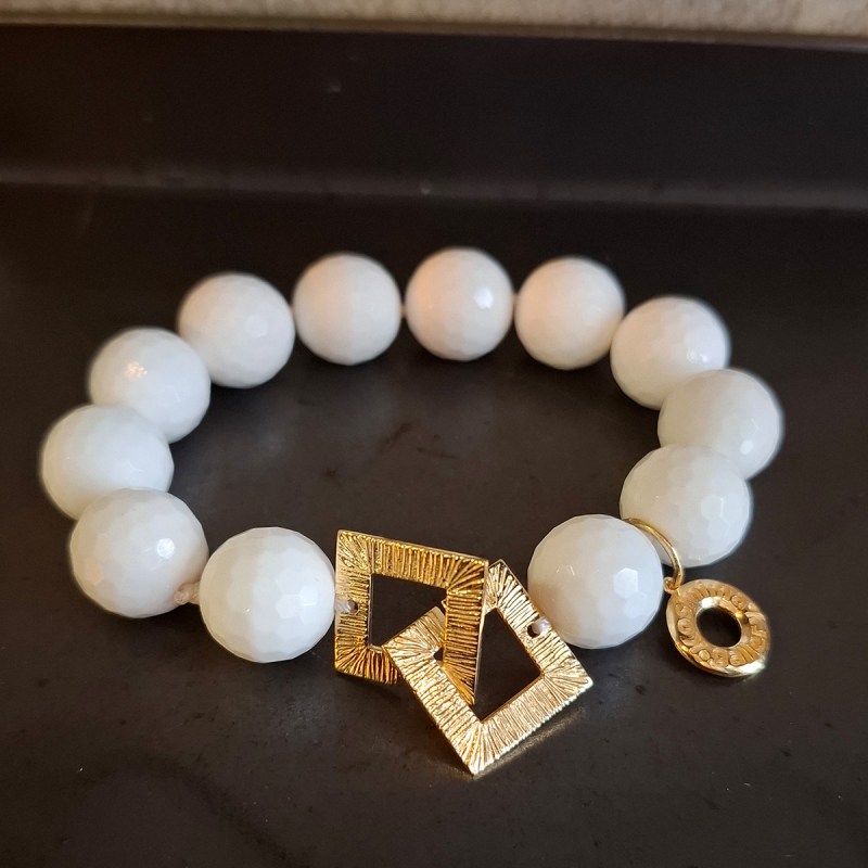 βραχιολι ασπρο 1